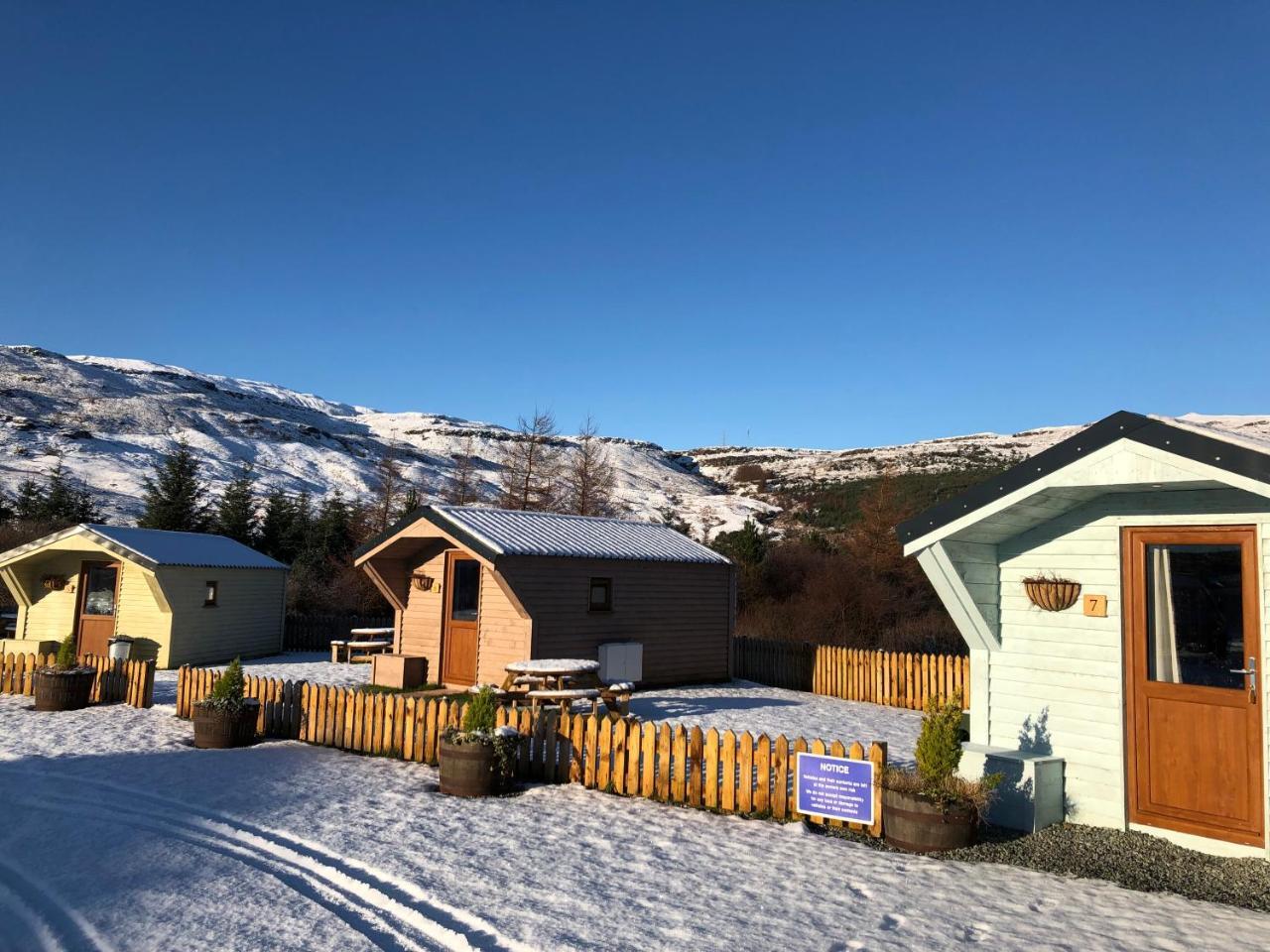 Isle Of Skye Camping Pods Екстер'єр фото